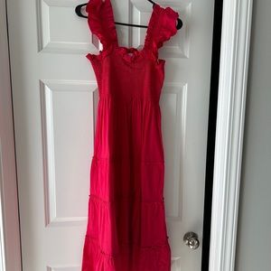 Hill House The Nap Dress Magenta